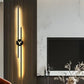 Hdc Modern Deer  Wall Lamp for Bedroom Living Hotel Stairway Indoor Lighting Long Strip Lamp