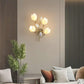 HDC Luxury Ceramic Leaf Wall Light for Living Room, Bedroom & Hall