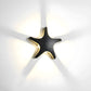 HDC Luxury Black Star Shape Outdoor Wall Light