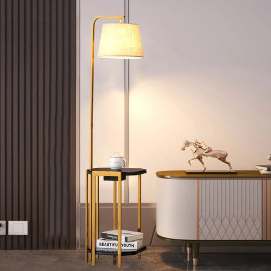 Hdc Room Lamp Rotating Small Table Floor Lamp Coffee Table Living Room Bedroom Lamp