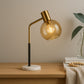 HDC Nordic Simple Modern Bedroom Bedside Creative, Glass Light Luxury Table Lamp