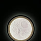 HDC Lunar Glow Moon Surface LED Ceiling Light For Bedroom & Living Room Fixture