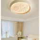 HDC Lunar Glow Moon Surface LED Ceiling Light For Bedroom & Living Room Fixture