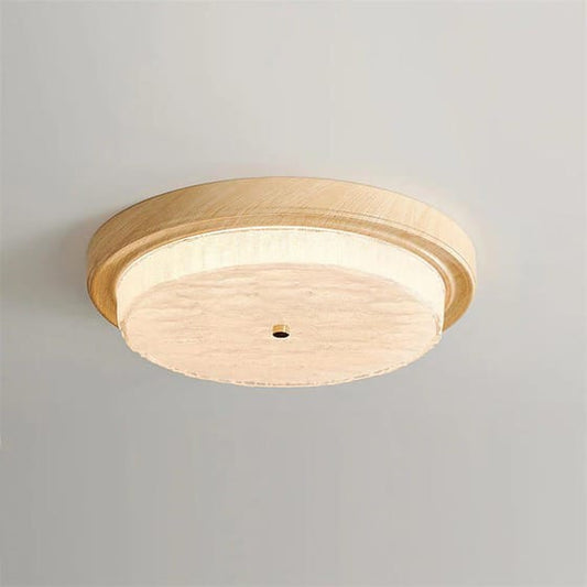 HDC Nordic Aura Wooden LED Ceiling Light For Living Room