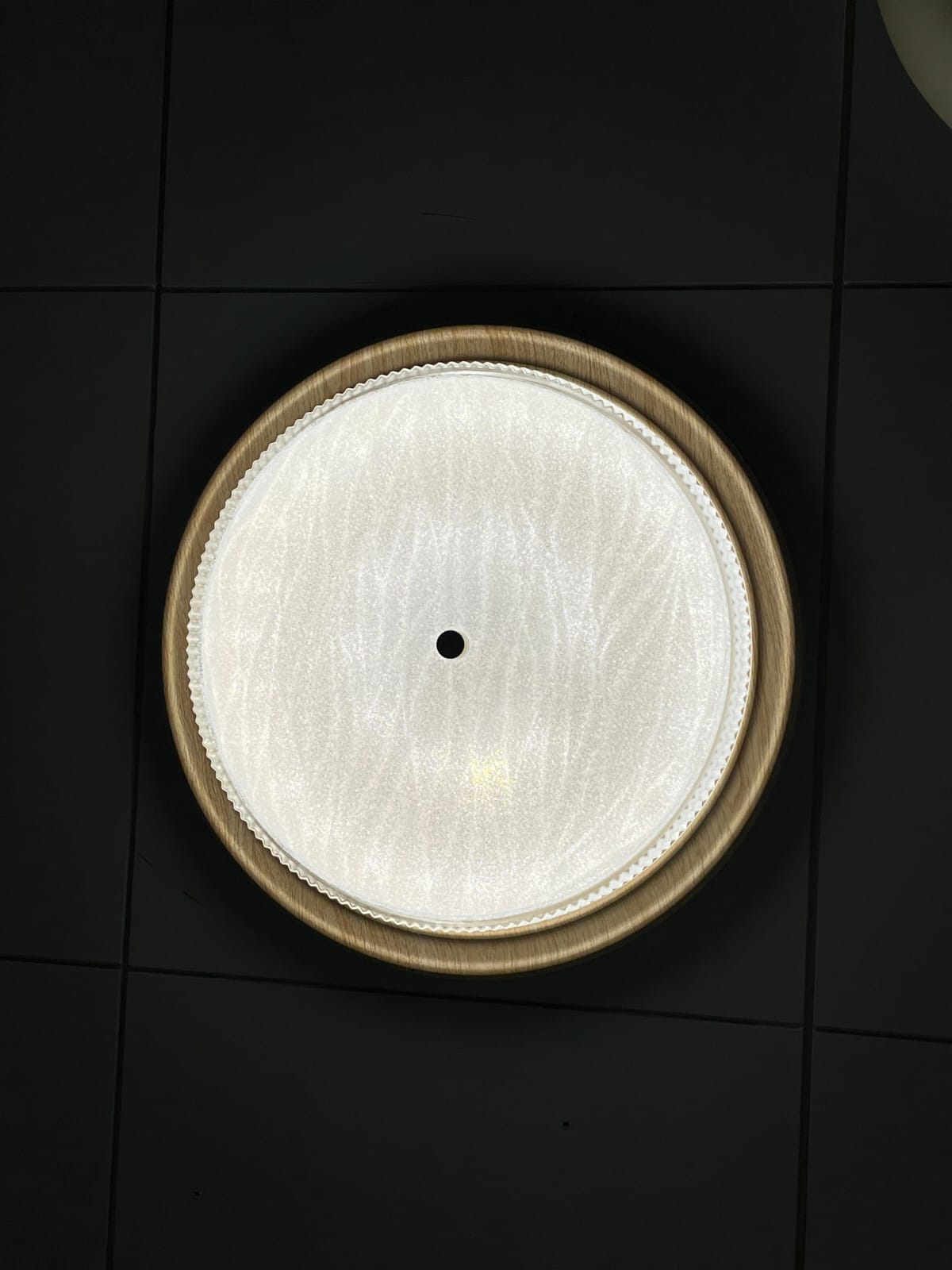 HDC Nordic Aura Wooden LED Ceiling Light For Living Room