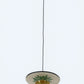 HDC 1200mm Trilium Glide White Acrylic Leaf Pattern with Golden Accents LED Linear Chandelier For Living Room