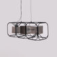 HDC Avant-Frame Triple Glow Modern Linear Chandelier For Living Room