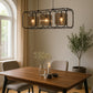 HDC Avant-Frame Triple Glow Modern Linear Chandelier For Living Room