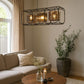 HDC Avant-Frame Triple Glow Modern Linear Chandelier For Living Room