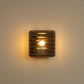 HDC Luxe Ribbed Glass Glow Wall Light Fpr Living Room, Bedroom