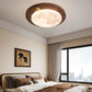 HDC 500mm Lunar Walnut Glow LED Ceiling Light For Living Room