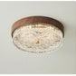 HDC Wooden Aura Circular LED Ceiling Light For Living Room