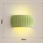 HDC RippleGlow Resin Wall Lamp For Living Room, Bedroom