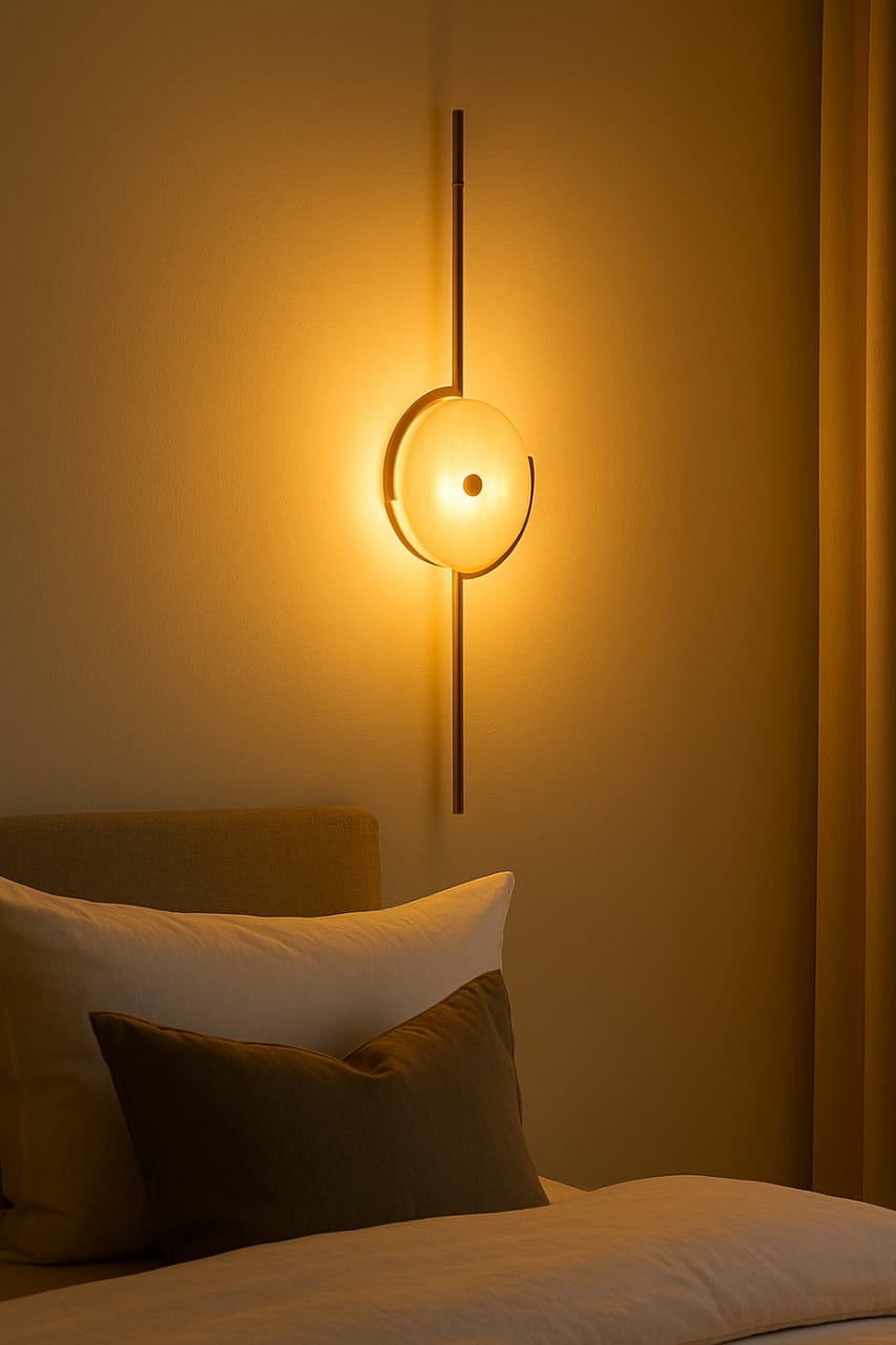 HDC Aurora Marble Glow Wall Light For Living Room, Bedroom