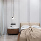 HDC Orbit Sphere Minimalist Black Pendant Light For Living Room, Bedroom