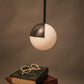 HDC Orbit Sphere Minimalist Black Pendant Light For Living Room, Bedroom