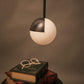 HDC Orbit Sphere Minimalist Black Pendant Light For Living Room, Bedroom
