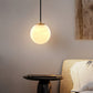HDC Luxury Natural Stone Globe Pendant Light for Living Room, Bedroom & Dining Area