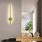 HDC Modern Long Golden Led Wall Lamp For Bedside Light