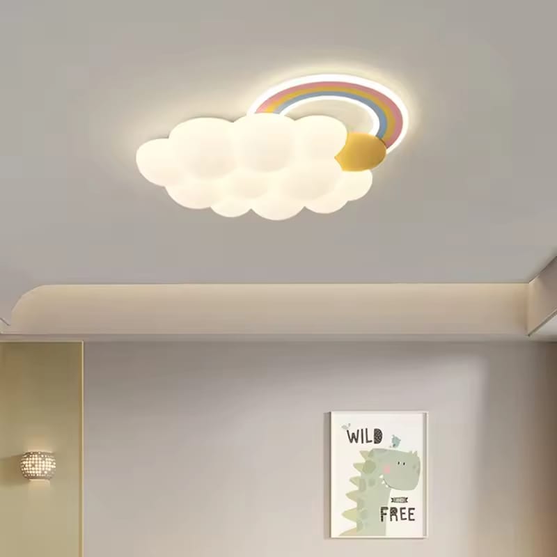 HDC Nordic Cloud Child Stylish Ceiling Lights For Girl Bedroom Nursery Children's Room Chandelier Home Decor