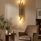 HDC Luxury Modern Gold Multi-Tube LED Wall Light for Living Room