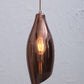HDC Premium Rose Gold Glass Pendant Light for Bedroom, Bedside & Modern Interiors