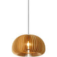 HDC 5 Lights Premium Wooden Dome Pendant Light for Dining & Living Spaces