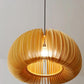 HDC 5 Lights Premium Wooden Dome Pendant Light for Dining & Living Spaces