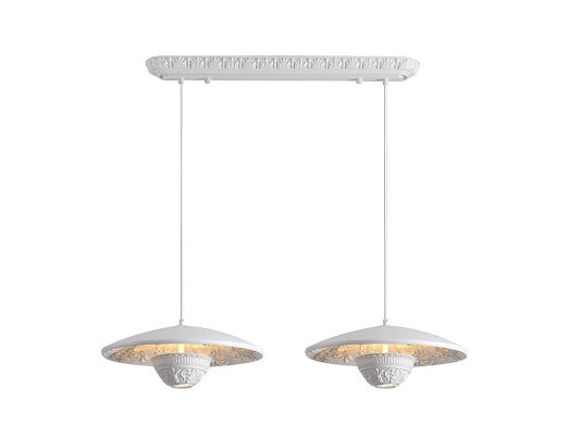 HDC Modern White Designer Resin Hanging Pendant Light