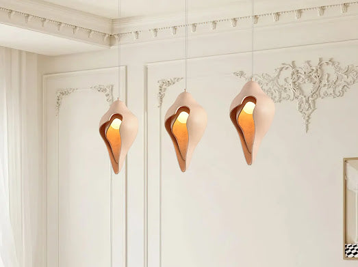 HDC Premium Modern Artistic Resin Pendant Light for Living Room, Bedroom
