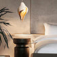 HDC Premium Modern Artistic Resin Pendant Light for Living Room, Bedroom