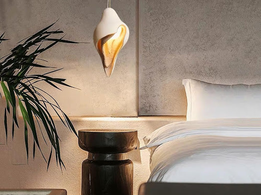 HDC Premium Modern Artistic Resin Pendant Light for Living Room, Bedroom