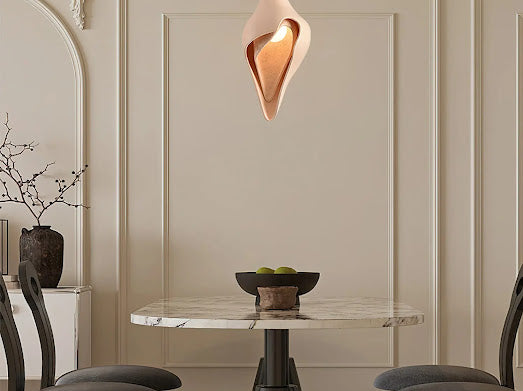 HDC Premium Modern Artistic Resin Pendant Light for Living Room, Bedroom