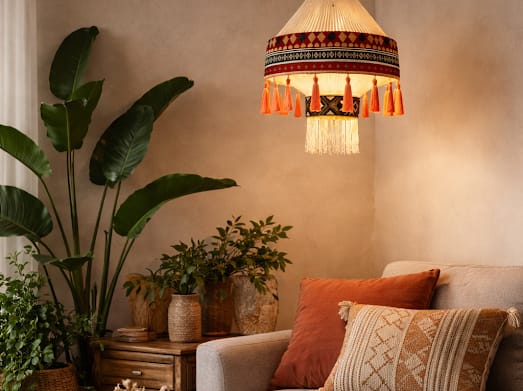 HDC Ambient Hanging Lamp for Dining, Bedroom & Café