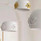 HDC Premium Luxury Floral Crystal Drum Pendant Light for Living Room, Dining & Bedroom
