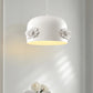 HDC Premium Luxury Floral Crystal Drum Pendant Light for Living Room, Dining & Bedroom