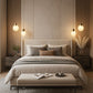 HDC Modern Gold Glass Cluster Pendant Light for Bedroom, Living Room