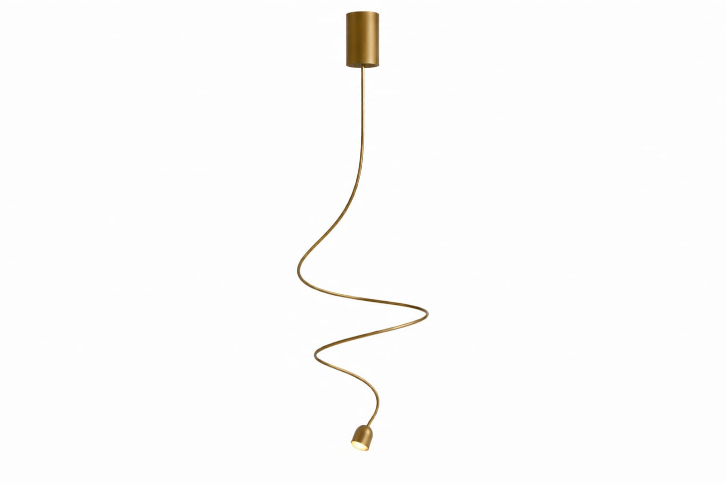 HDC Modern Spiral Hanging Pendant Light for Bedroom, Bedside & Luxury Interiors