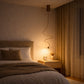 HDC Modern Spiral Hanging Pendant Light for Bedroom, Bedside & Luxury Interiors