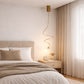 HDC Modern Spiral Hanging Pendant Light for Bedroom, Bedside & Luxury Interiors