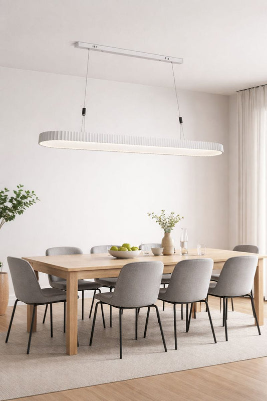 HDC Modern 1200mm Linear Chandelier for Dining Area, Kitchen Island