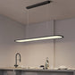 HDC 1200mm Modern Black + White Linear LED Chandelier