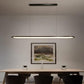 HDC 1200mm Modern Black + White Linear LED Chandelier