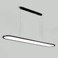 HDC 1200mm Modern Black + White Linear LED Chandelier