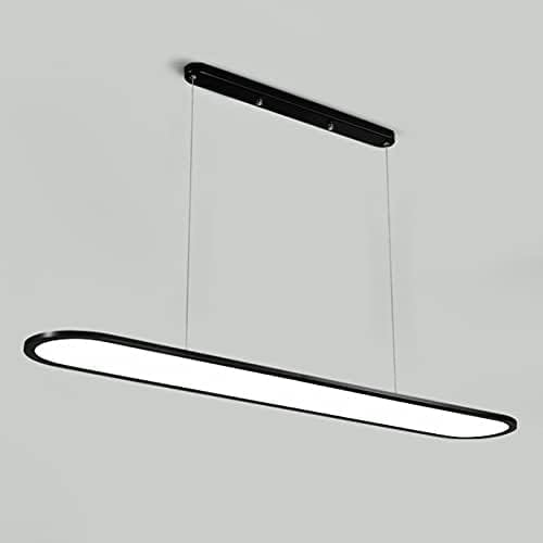 HDC 1200mm Modern Black + White Linear LED Chandelier