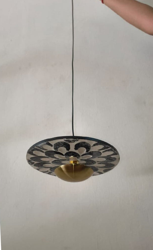 HDC 9 Lights Modern Gold Multi-Tier Cluster Chandelier for Duplex Hall, Staircase