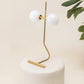 HDC Modern Gold Double Globe Table Lamp for Study Room, Office Desk