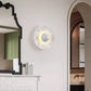 HDC Luxury White Resin Decorative LED Wall Light for Living Room, Bedroom