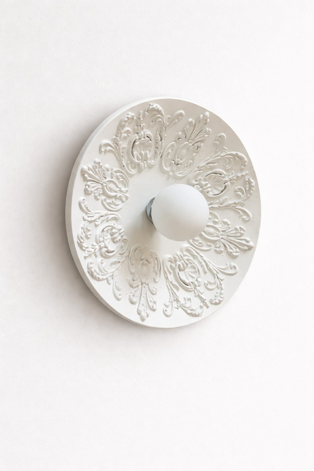 HDC Luxury Decorative White Resin Wall Light