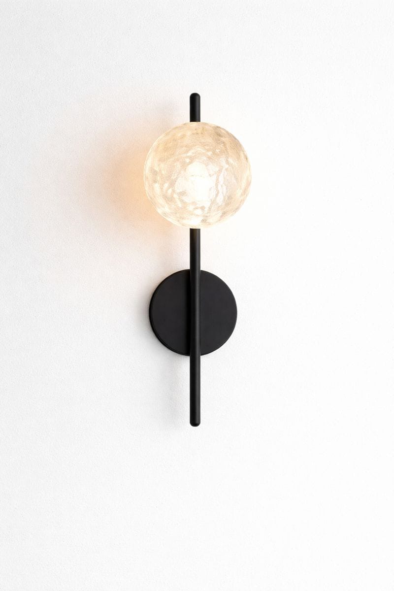 HDC Luxury Marble Glass Wall Light for Bedroom, Living Room